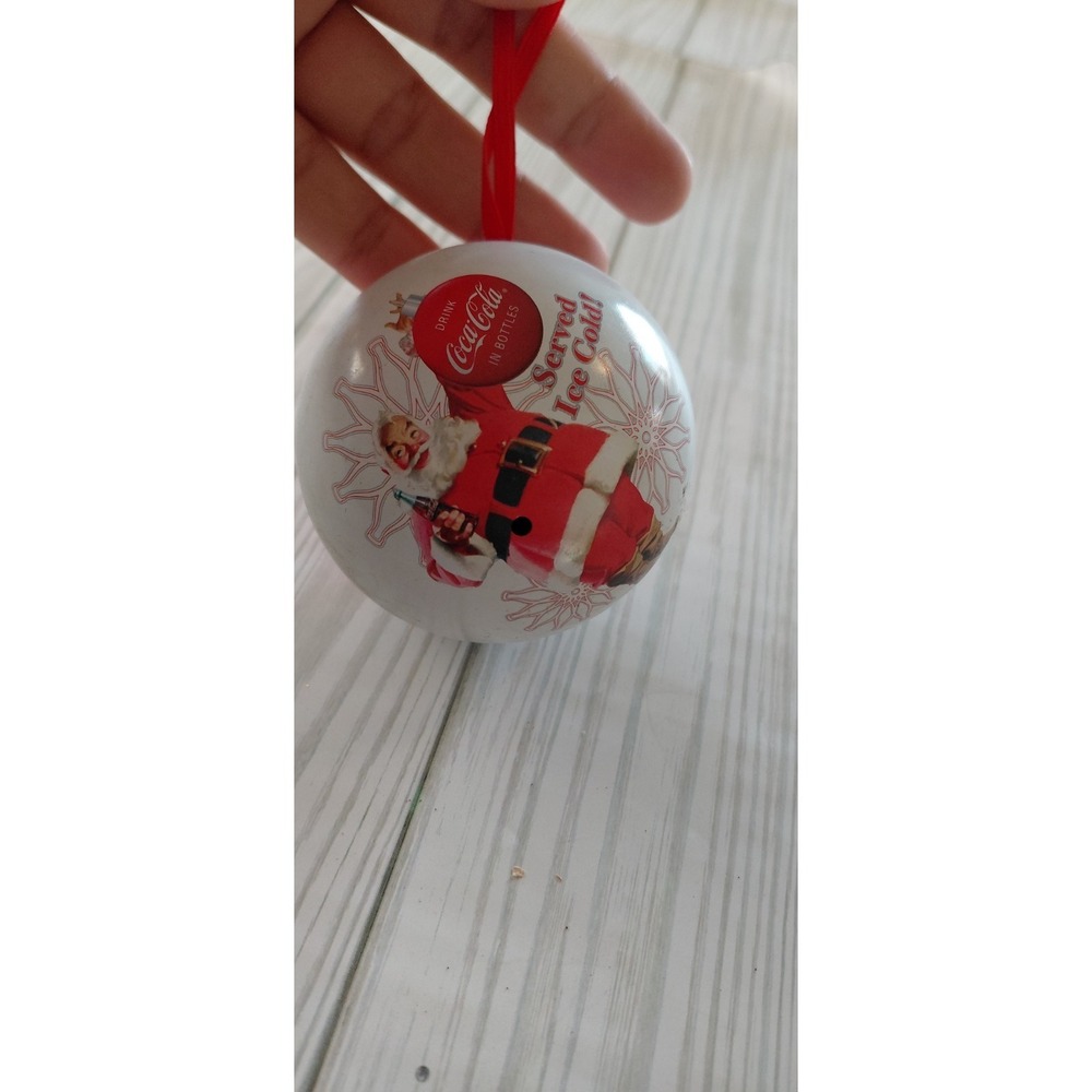 Holiday‎ Collectible Ornaments Santa Claus Coca-Cola Christmas ornament
